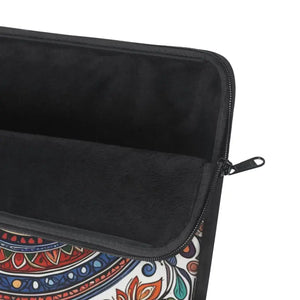 Laptop Sleeve - Vibrant Pattern with Plush Fleece Interior - Dipaliz