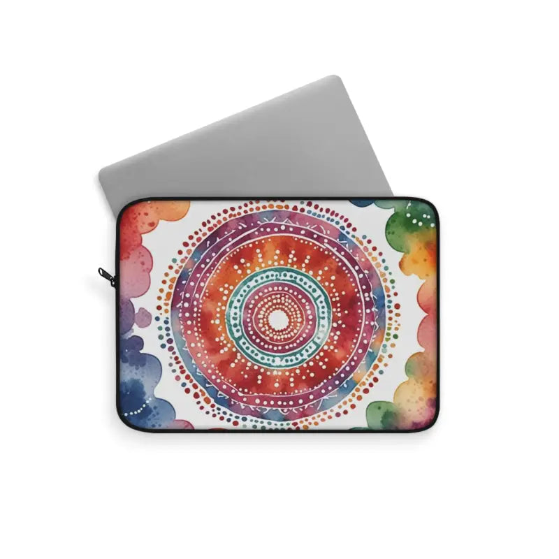 Vibrant Pattern Laptop Sleeve: Stylish Plush and Protective! - Sleeve