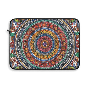 Laptop Sleeve - Vibrant Pattern - Fashion Tech Protection - Dipaliz 15’’