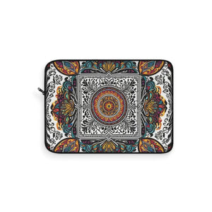 Laptop Sleeve - Vibrant Pattern with Plush Fleece Interior - Dipaliz 12’’