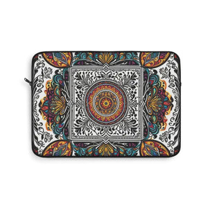 Laptop Sleeve - Vibrant Pattern with Plush Fleece Interior - Dipaliz 13’’