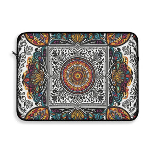 Laptop Sleeve - Vibrant Pattern with Plush Fleece Interior - Dipaliz 15’’