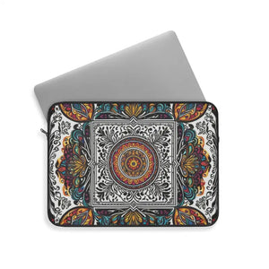 Laptop Sleeve - Vibrant Pattern with Plush Fleece Interior - Dipaliz