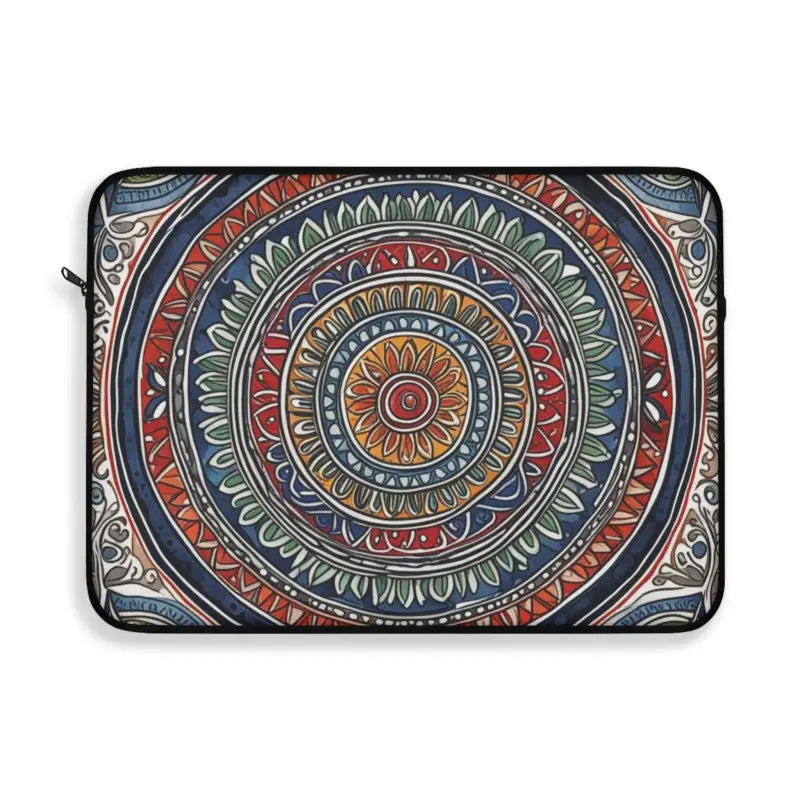 Vibrant Pattern Laptop Sleeve with Plush Fleece Interior - 15’’