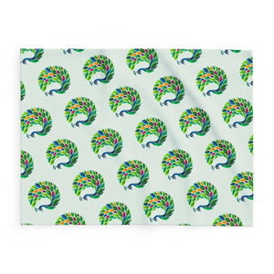 Lively Tropical Arctic Fleece Blanket Soft Throw Dipaliz - Blankets