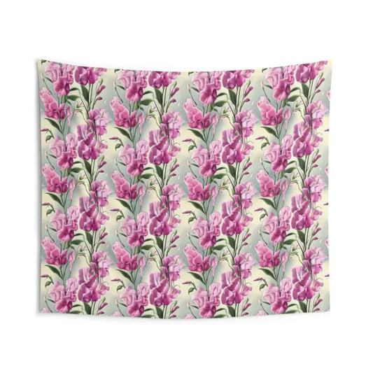 Transform your Room with a Pink Floral Wall Tapestry - 104’’ × 88’’ Home Decor