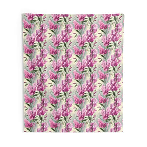 Home Decor - Pink Floral Wall Tapestry - Vibrant Polyester - Dipaliz 88’’ × 104’’
