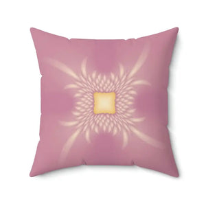 Pink Polyester Double Sided Print Throw Pillow - Dipaliz - 20’’ × - Pillows