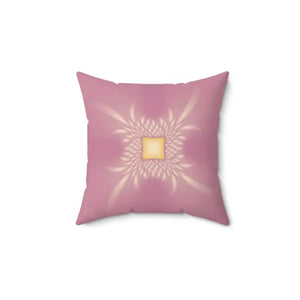 Pink Polyester Double Sided Print Throw Pillow - Dipaliz - Pillows