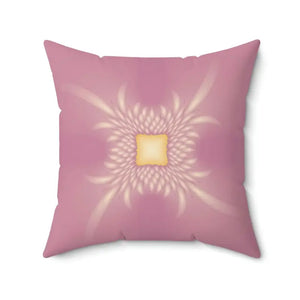 Pink Polyester Double Sided Print Throw Pillow - Dipaliz - Pillows