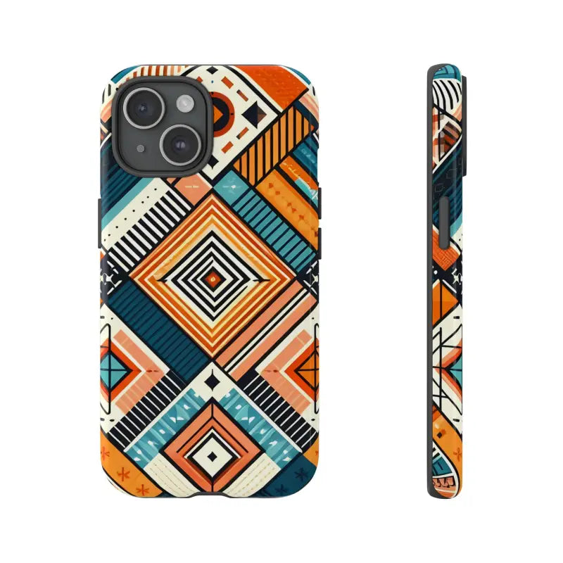 Vibrant Protective Phone Cases for Iphone Samsung & Google Pixel - Iphone 15 / Glossy Case