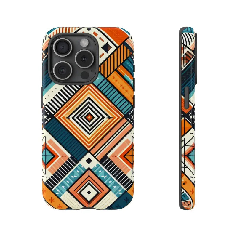 Vibrant Protective Phone Cases for Iphone Samsung & Google Pixel - Iphone 15 Pro / Glossy Case