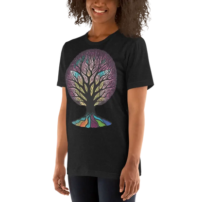 Vibrant Rainbow Dreams Unisex Tee: Splash your Style! - T-shirts