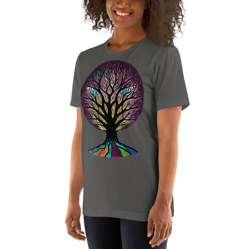 Vibrant Rainbow Dreams Unisex Tee: Splash your Style! - T-shirts