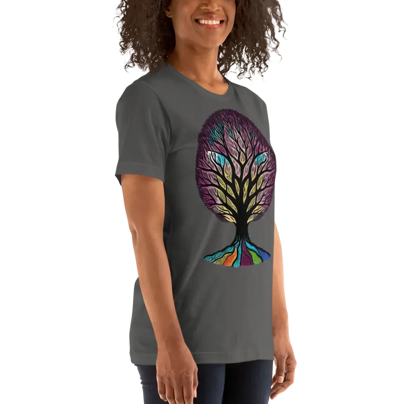 Vibrant Rainbow Dreams Unisex Tee: Splash your Style! - T-shirts