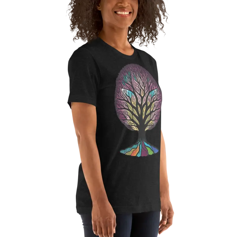 Vibrant Rainbow Dreams Unisex Tee: Splash your Style! - T-shirts