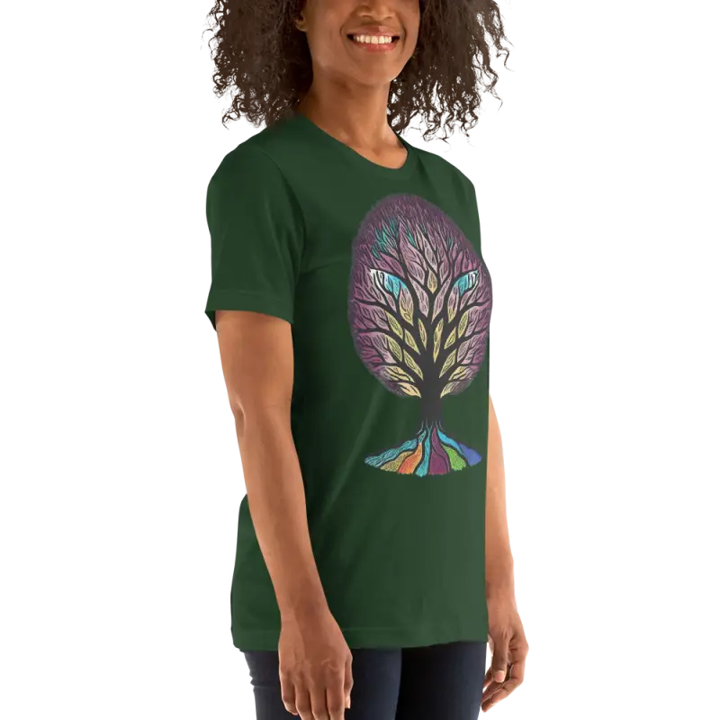 Vibrant Rainbow Dreams Unisex Tee: Splash your Style! - T-shirts