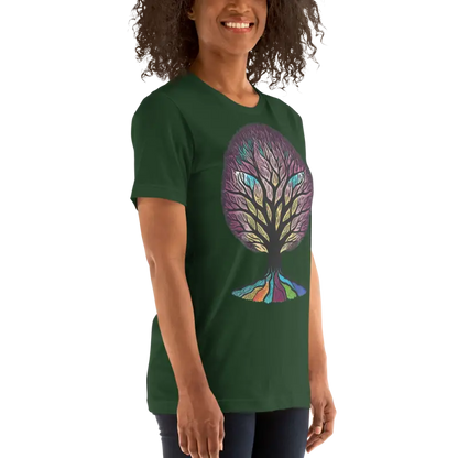 Vibrant Rainbow Dreams Unisex Tee: Splash your Style! - T-shirts