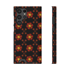 Pattern Phone Case - Red Samsung Galaxy S21 - Dipaliz - S22 Ultra / Matte / Without Gift Packaging - Mobile Cases