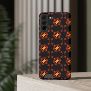 Pattern Phone Case - Red Samsung Galaxy S21 - Dipaliz - Mobile Cases