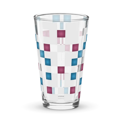 Elevate your Sips with a Vibrant Shaker Pint Glass! - Tumblers