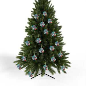 Vibrant Snowflake Acrylic Ornaments - Christmas - Dipaliz - Holiday