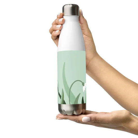 Sip in Style with Dipaliz Stainless Steel Water Bottle - White Bottles