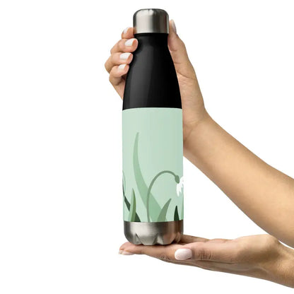 Sip in Style with Dipaliz Stainless Steel Water Bottle - Black Bottles