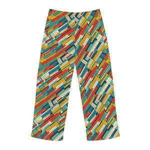Vibrant Stripes Men’s Pajama Pants (aop) - Pajamas