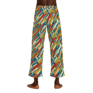 Vibrant Stripes Men’s Pajama Pants (aop) - Pajamas