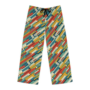 Vibrant Stripes Men’s Pajama Pants (aop) - Pajamas