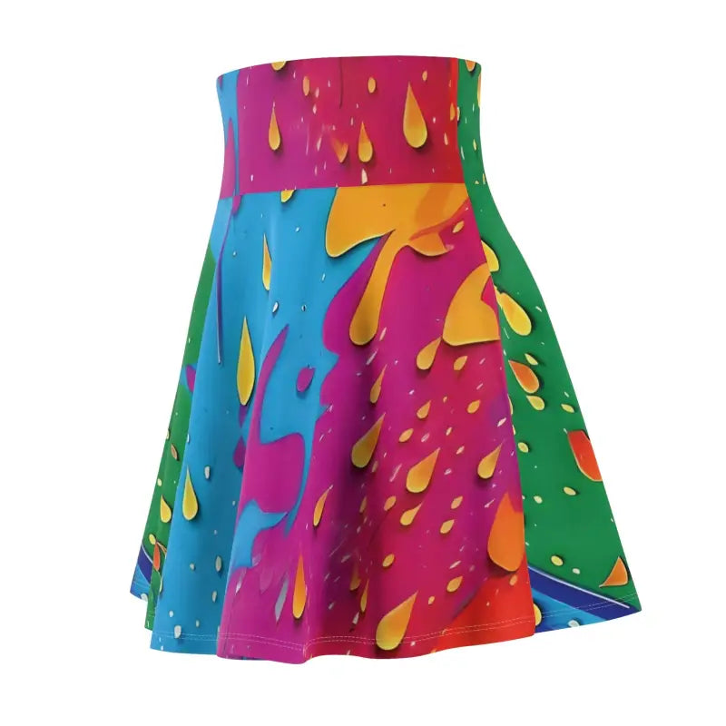 Splash Into Style: Dipaliz Women’s Skater Skirt - All Over Prints