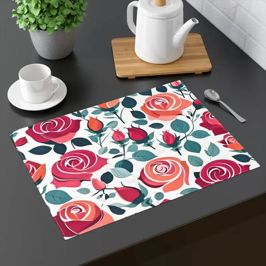 Vibrant Stylish Placemats: Transform your Table with Chic Flair - 18’’ × 14’’ Home Decor