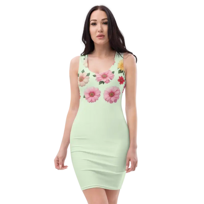 Turn Heads in a Vibrant Sublimation Sew Dress! - Xs