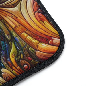 Vibrant Swirl Car Floor Mats Colorful Comfort Style - Dipaliz