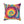 Vibrant Tie Die Spiral Polyester Square - Dipaliz - Throw Pillows