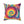 Vibrant Tie Die Spiral Polyester Square Pillow - Dipaliz - 20’’ × - Throw Pillows