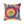Vibrant Tie Die Spiral Polyester Square Pillow - Dipaliz - Throw Pillows
