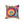 Vibrant Tie Die Spiral Polyester Square Pillow - Dipaliz - Throw Pillows