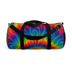 Vibrant Tie Dye Duffel - Stylish Overnight Bag - Dipaliz - Bags