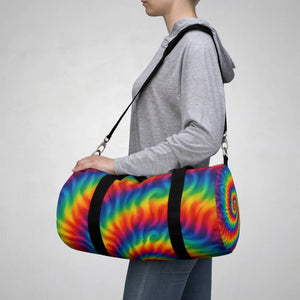 Vibrant Tie Dye Duffel - Stylish Overnight Bag - Dipaliz - Bags