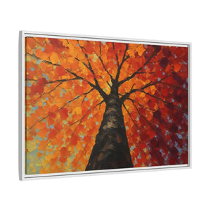 Vibrant Tree Canvas Art Print - Autumn Glow Wall Decor - Dipaliz - Prints