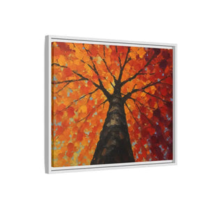 Vibrant Tree Canvas Art Print - Autumn Glow Wall Decor - Dipaliz - Prints
