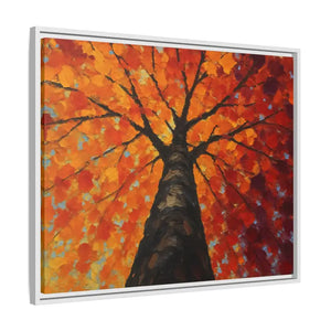 Vibrant Tree Canvas Art Print - Autumn Glow Wall Decor - Dipaliz - Prints