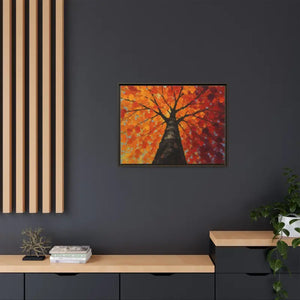 Vibrant Tree Canvas Art Print - Autumn Glow Wall Decor - Dipaliz - Prints