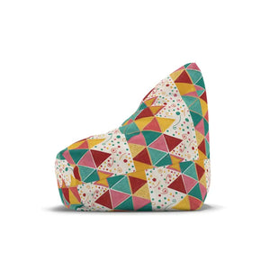 Home Decor - Triangular Bean Bag Covers - Ultimate Comfort Vibrant - Dipaliz