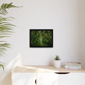 Vibrant Tropical Wall Art Matte Canvas Jungle Vibes Dipaliz - Posters