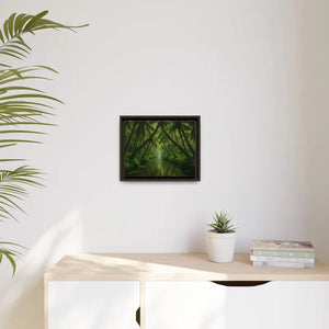 Vibrant Tropical Wall Art Matte Canvas Jungle Vibes Dipaliz - Posters