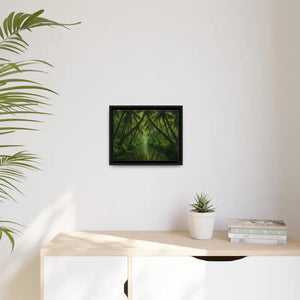 Vibrant Tropical Wall Art Matte Canvas Jungle Vibes Dipaliz - Posters