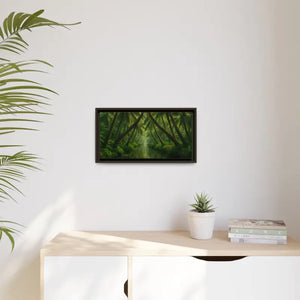 Vibrant Tropical Wall Art Matte Canvas Jungle Vibes Dipaliz - Posters